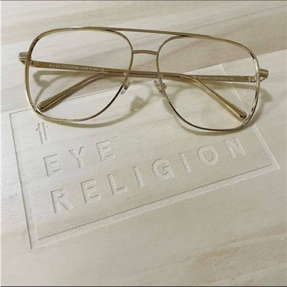 Omega 5006 Gold Men's Glasses